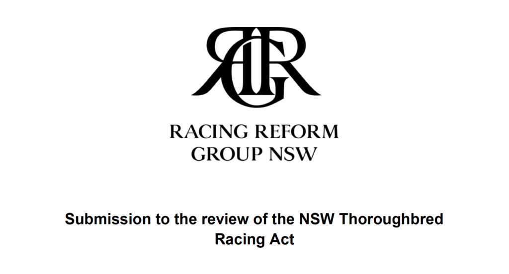 Submission to the review of the NSW Thoroughbred Racing Act